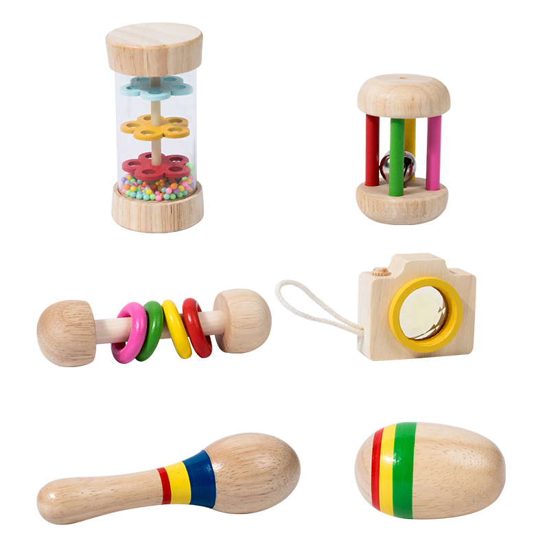 Musical Instrument Game - 6 adet erken eğitim bebek çıngırak