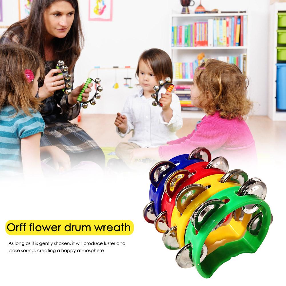 Musical Instrument Game - 4 adet Tef Jingles Çıngırak Çan