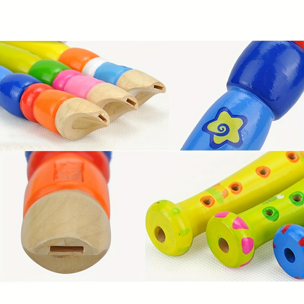 1 adet Ahşap Flüt 6 Delikli Re - Musical Instrument Piccolo incelemesi ve fiyatı