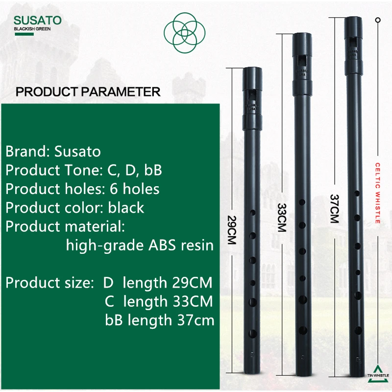 Susato 1 Adet Küçük Delikli 6  - Musical Instrument Piccolo incelemesi ve fiyatı
