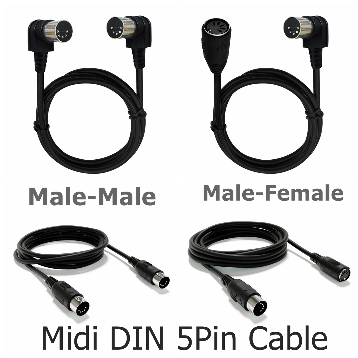 MIDI DIN 5PIN Erkek-Erkek Kabl - Musical Instrument Digital Interface incelemesi ve fiyatı