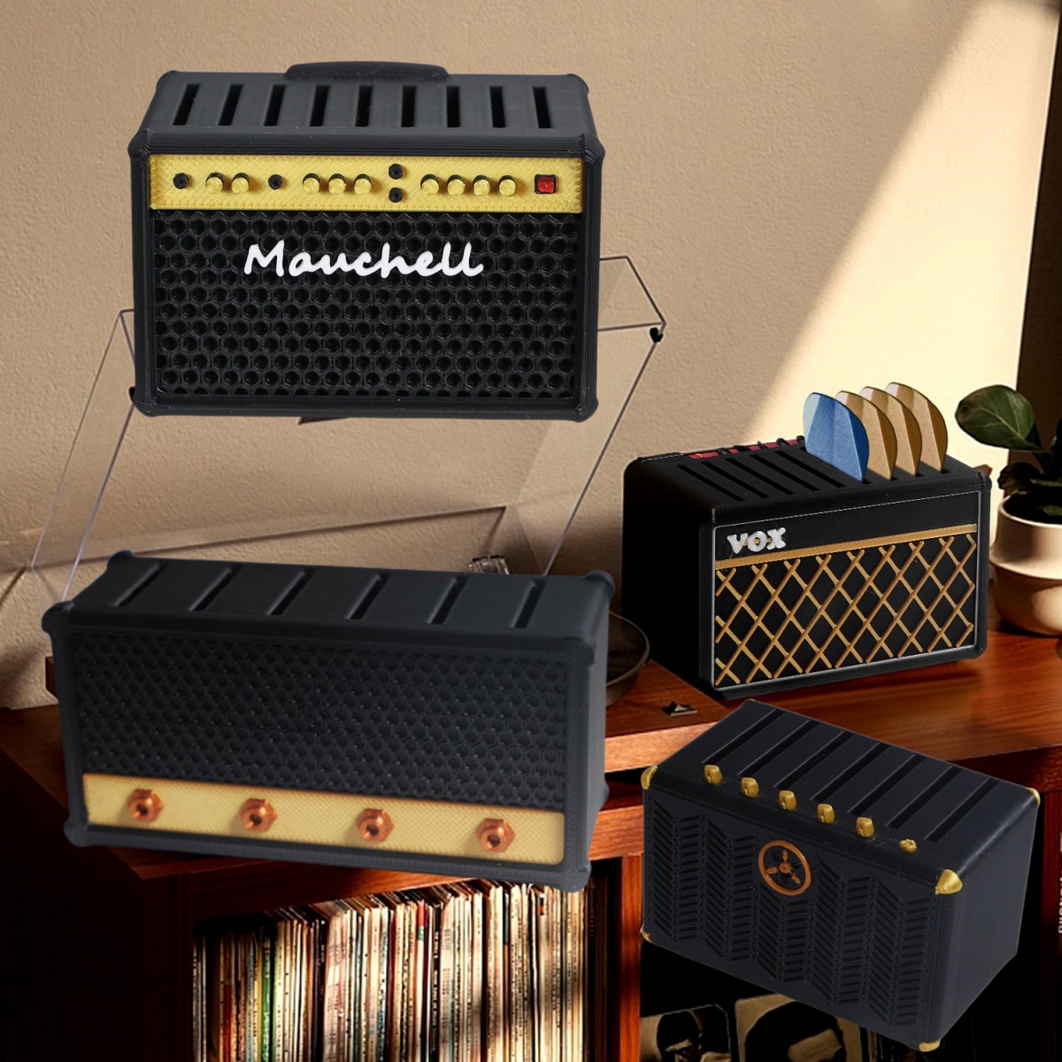 Gitar Seçim Tutucu, 3D Baskılı - Cajon Musical Instrument incelemesi ve fiyatı
