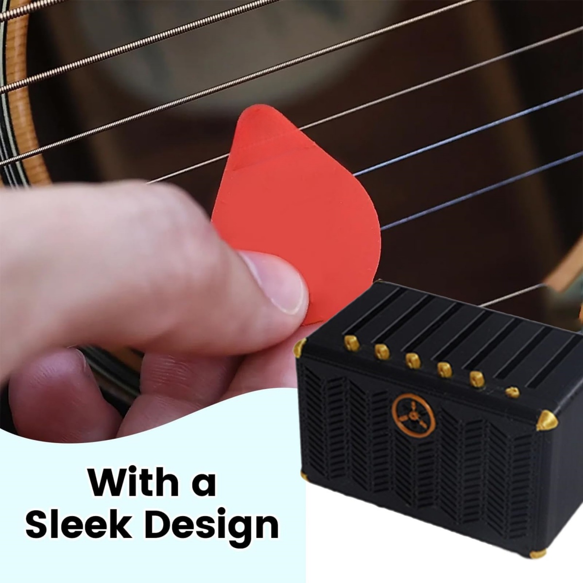 Gitar Seçim Tutucu, 3D Baskılı - Cajon Musical Instrument incelemesi ve fiyatı