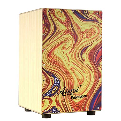 Renkli Ahşap El Cajon Davul Se - Cajon Musical Instrument incelemesi ve fiyatı